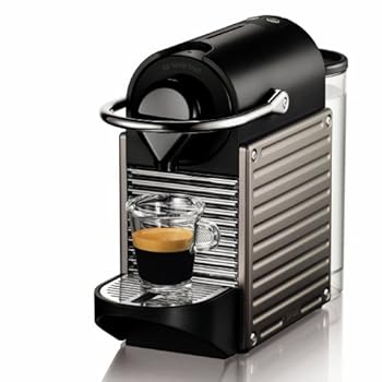 【中古】Nespresso オート印字機 PIXIE(小妖精) チタン C60-TI-I