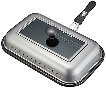 【中古】パール金属 こんがり細工場 瑠璃窓付 広々とした ロースター H-8577