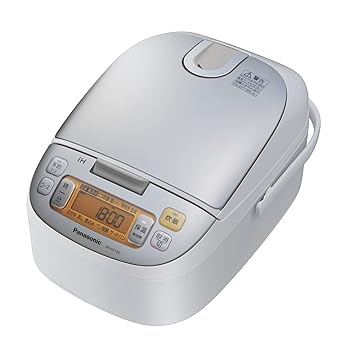 【中古】パナソニック 5.5合 炊飯器 IH式 三鞭酒白いこと SR-HC105-W