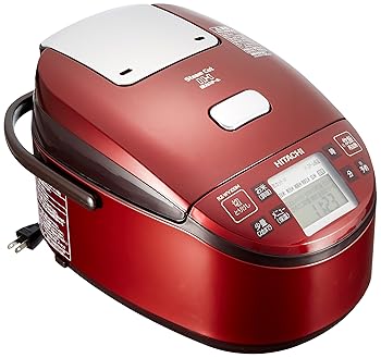 【中古】日立 炊飯器 剪断応力IH水蒸気 打込み鉄釜 5.5合 RZ-WV100M R