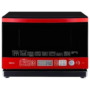 【中古】東芝 スチームオーブンレンジ エディオンオリジナル 石窯オーヴン グランレッド ER-P6E(R)