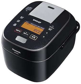 【中古】パナソニック 炊飯器 5.5合 剪断応力IH式 Wおどり炊き 黒いこと SR-SPA108-K