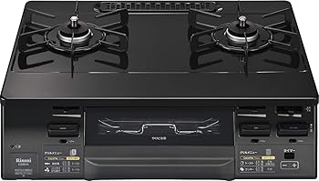 【中古】リンナイ ガスコンロ ラクシエファイン KG66VGL 左強火力 プロパンガスLPG 食べ物屋庫内の汚れた状態を99.9%以上とり捨てる「ココットプレート」属する KG66VGL