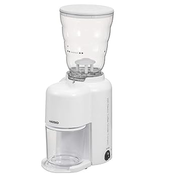 【中古】HARIO ハリオ V60 電動コーヒーグラインダーコンパクト 白いこと EVC-8W