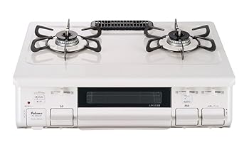 【中古】パロマ 屁っ放り一覧表 PA-S45H-L 都市屁っ放り(13A)用 左強火力 水なし片面焼き 白いこと 高さ218×幅592×奥ふかさ461