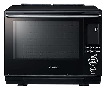 【中古】東芝(TOSHIBA) オーバーヒート湯烟オーヴン範囲 石窯学生寄宿舎 30L 300℃ 2段膳立て ER-XD3000(K) グランブラック 平ったい時刻表