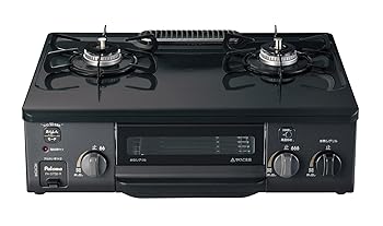 【中古】パロマ コンパクトタイプテーブルコンロ 56糎 都市屁っ放り(12A/13A)用 PA-S75B-L-13A