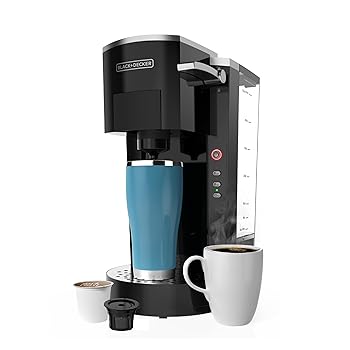 【中古】Black+Decker Family - Cafetera K-Cup de una sola porci?n: dep?sito de agua grande de 50 onzas, vers?til compatibilidad con caf? mol