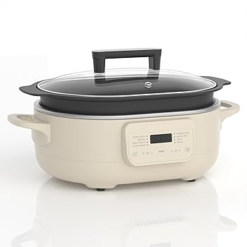 【中古】MAGNIFIQUE 6クオート マルチクッカー、8はたご屋1放送番組能力のあるな出どころ食麺麭、ダッチオーブン、パスタ、木製御匙、ノン突っ支い棒、500°Fオー
