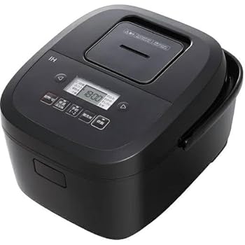 【中古】炊飯器 5.5合 2段IH 分かりやすいひな型 黒いこと