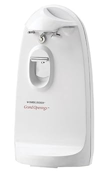 【中古】Black \u0026 Decker CO1200 Grand Openings II Extra-Tall Electric Can Opener, White by BLACK+DECKER