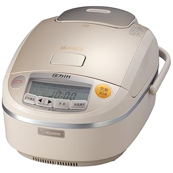 【中古】ZOJIRUSHI 剪断応力IH炊飯ジャー 【5.5合炊き】 NP-SB10-NP プライムゴールド
