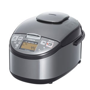 【中古】HITACHI 飛び切り炊き 剪断応力＆水蒸気 日立IHジャー炊飯器 RZ-MG10J-S