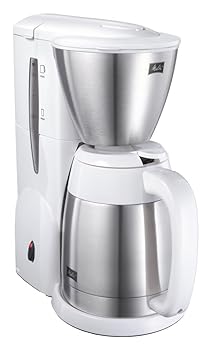 【中古】Melitta アロマサーモ ステンレス鋼II ピュアホワイト 【2~5杯用・1×2のこし器調査報告に相応う】 MKM-531/W