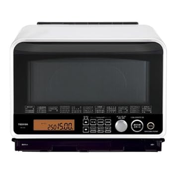 【中古】東芝 石窯学生寄宿舎 熱する湯烟オーヴン範囲 グランホワイト ER-LD10(W)