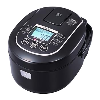 【中古】虎 炊飯器 土鍋IH 「炊きたて」 5.5合 黒いこと JKN-G100-K