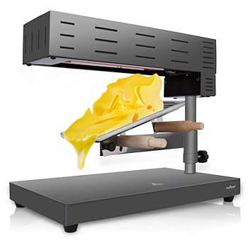 【中古】NutriChef Raclette Cheese Melter ,Black (PKCHMT17) by NutriChef