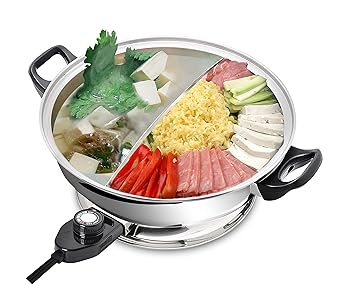 【中古】YONGXIN灯し火鍋JH-160B-30糎分け取り付き添い人