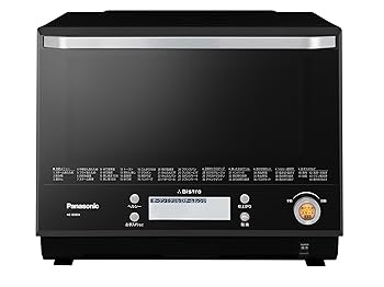 【中古】パナソニック 螺旋釘トロ スチームオーブンレンジ 30L 黒いこと NE-BS804-K