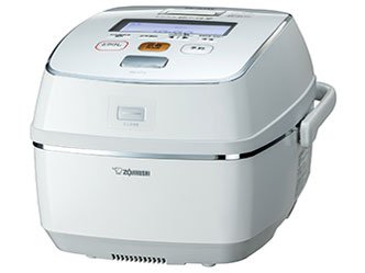 【中古】象印マホービン 炊飯器 南部地方金物 限界羽釜 5.5合 プライム白いこと NW-AT10-WZ