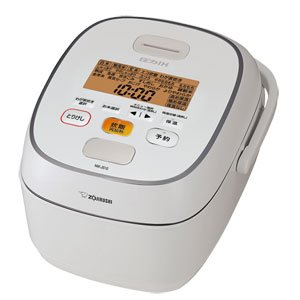 【中古】象印マホービン 炊飯器 5.5合 白いこと NW-JS10-WA
