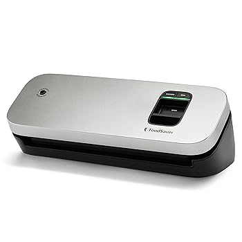 【中古】FoodSaver 31161366 省あき場所食料雑貨類無意味さシーラー パウダーコンパクト無意味さ密封機 FoodSaver 無意味さ消印御徒面子 無意味さ袋と渦巻形 5.7 x 12.2 x 4.3in シ