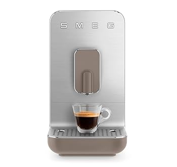 【中古】Smeg BCC01TMPUS 全自動小銃珈琲機関 トープ