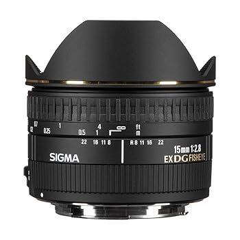 【中古】SIGMA 単興味の中心広角レンズ 15粍 F2.8 EX DG DIAGONAL FISHEYE キヤノン用 対角線魚眼 フルサイズ相応う 476403