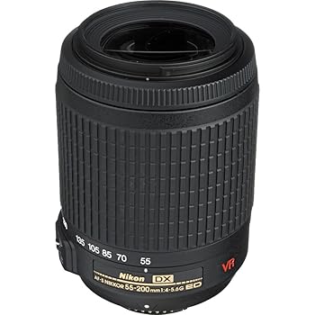 【中古】Nikon 望遠ズームレンズ AF-S DX VR Zoom Nikkor 55-200mm f/4-5.6G IF-ED ニコンDXフォーマット専用|Umibose店