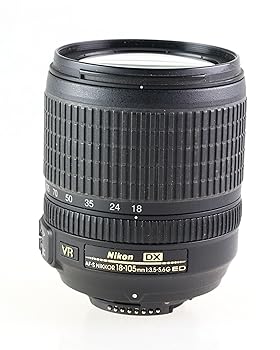 【中古】Nikon 標準ズームレンズ AF-S DX NIKKOR 18-105mm f/3.5-5.6G ED VR ニコンDXフォーマット専用|Umibose店