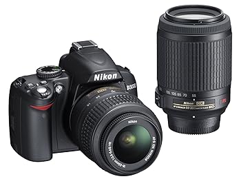 【中古】Nikon デジタル一眼レフカメラ D3000 ダブルズームキット D3000WZ｜Umibose店