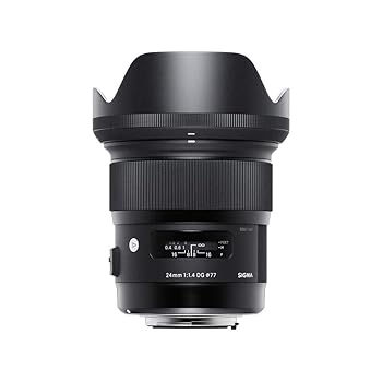 【中古】シグマ(Sigma) SIGMA シグマ Canon EFマウント 水晶体 24粍 F1.4 DG HSM 単興味の中心 広角 フルサイズ Art 一眼二眼レフ 専用