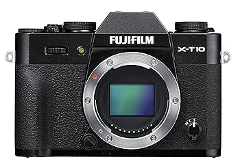 【中古】FUJIFILM 鏡鑑受け答え一眼 X-T10 上半身 黒いこと X-T10-B
