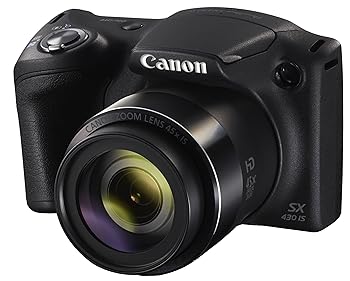 【中古】キヤノン コンパクトデジタルカメラ PowerShot SX430 IS 光学45倍ズーム/Wi-Fi対応 PSSX430IS ブラック|Umibose店