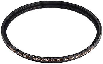 【中古】Nikon レンズフィルター ARCREST PROTECTION FILTER レンズ保護用 67mm ニコン純正 AR-PF67｜Umibose店
