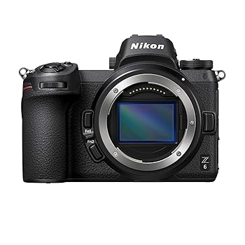 【中古】Nikon 鏡鑑レスカメラ 一眼 Z6 上半身 黒いこと