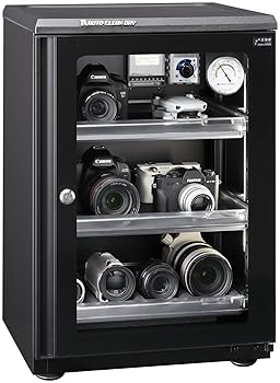 【中古】オリエントリビング 防湿庫 オートクリーンドライ 77L 黒いこと ED-80CATP2(B)