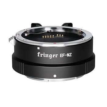 【中古】Fringer (フリンガー) FR-NZ1 スマートマウントアダプター (加農砲EFマウント水晶体 → ニコンZマウントうつり変わり） 陰電子接触点付き添い人