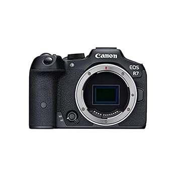 【中古】Canon (加農砲) 銀鏡受け答え一眼写真機 EOS R7 上半身
