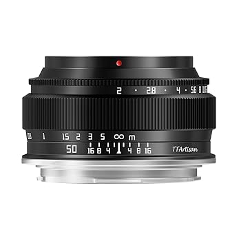 【中古】TTArtisan 50mm F2 Lマウント MF 単焦点レンズ フルサイズ (国内正規品・メーカー2年保証付) マニュアルフォーカス ミラーレスカメラ用 コンパク｜Umibose店