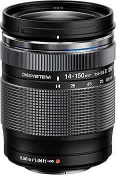 【中古】OM SYSTEM マイクロフォーサーズレンズ 防塵 防滴 M.ZUIKO DIGITAL ED 14-150mmF4.0-5.6II EZ-M14150F4.0-5.6II