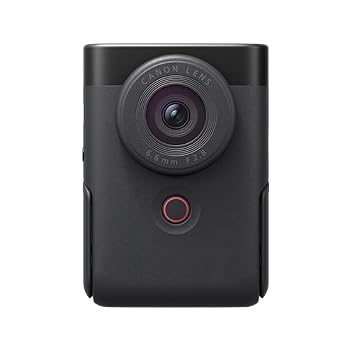 【中古】Canon Vlog写真機 PowerShot V10 黒いこと PSV10BK