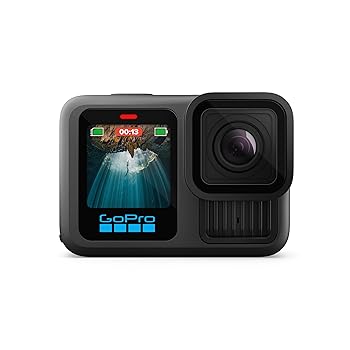 【中古】GoPro HERO13 黒いこと - 雨合羽動き写真機 5.3K60映像媒体、27MP活動写真 + HBつづき物水晶体との取り替えっこ性。