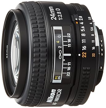 【中古】Nikon 単興味の中心水晶体 Ai AF Nikkor 24粍 f/2.8 フルサイズ相応う