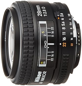 【中古】Nikon 単興味の中心水晶体 Ai AF Nikkor 28粍 f/2.8D フルサイズ相応う