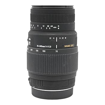 【中古】SIGMA 望遠望遠レンズ 70-300粍 F4-5.6 DG MACRO キヤノン用 フルサイズ相応う 509279