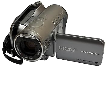 【中古】SONY デジタルハイビジョンカメラレコーダー(しろがね色) HDR-HC3 S