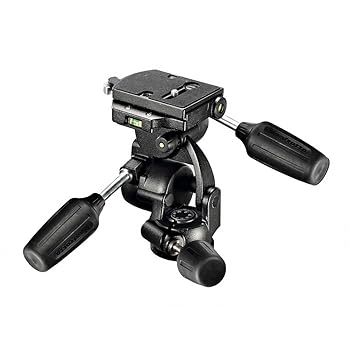 【中古】Manfrotto 3WAY雲台 標準3ウェイ雲台 アルミ製 808RC4|Umibose店