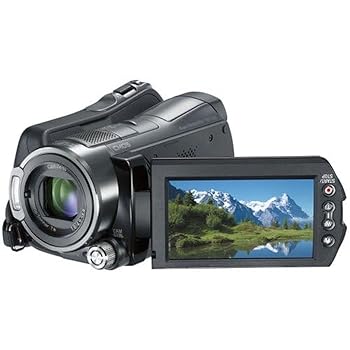 【中古】SONY デジタルハイビジョンビデオカメラ Handycam (ハンデカム) 黒いこと HDR-SR12 (HDD120GB)