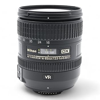 【中古】Nikon 標準尺度望遠レンズ AF-S DX NIKKOR 16-85粍 f/3.5-5.6G ED VR ニコンDX初期化専用